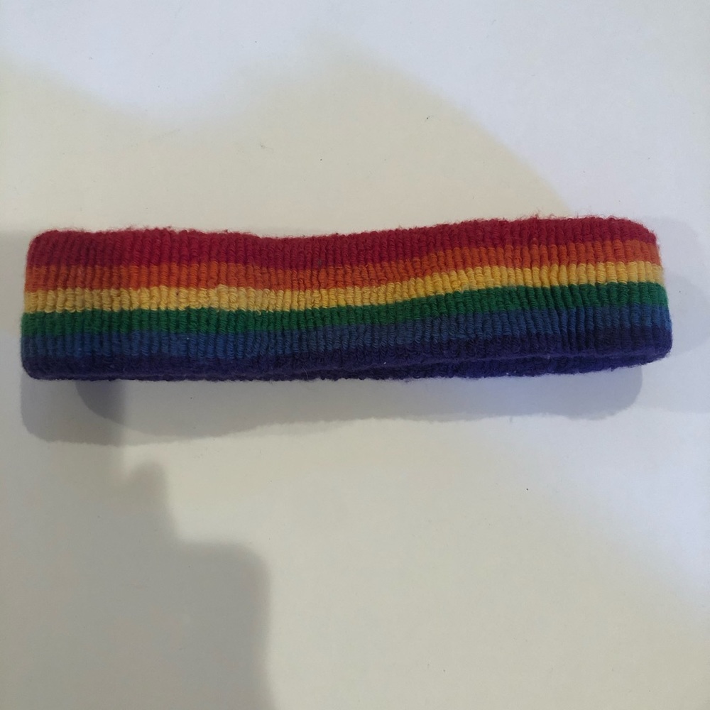 Reversible 80’s style exercise headband